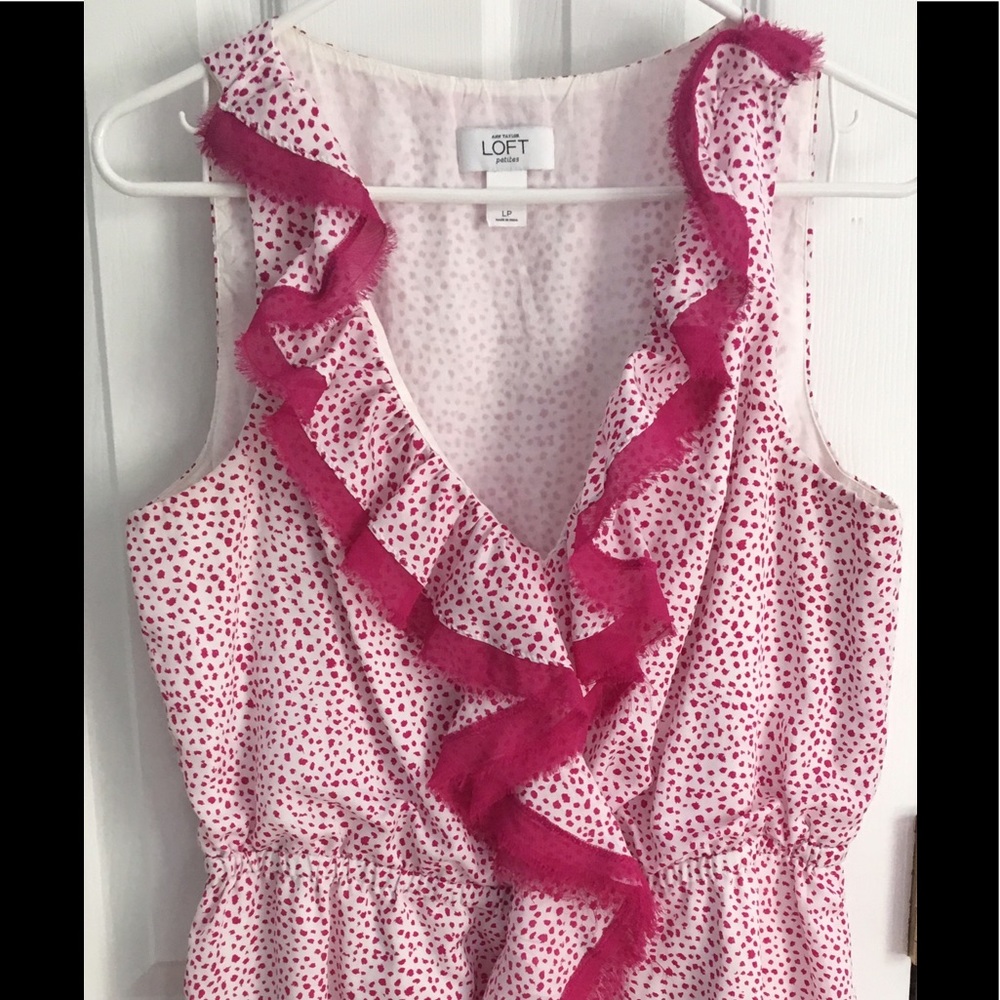 Ann Taylor Loft Petite size large dress