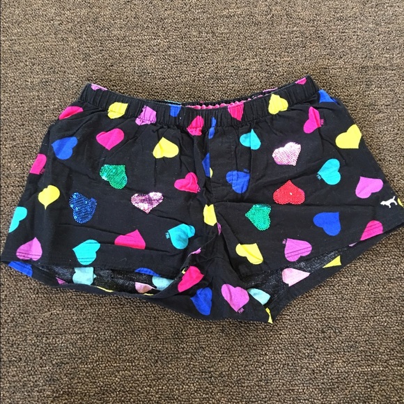 PINK Victoria's Secret Pants - *sold* Victoria's Secret PINK Black & Sequin