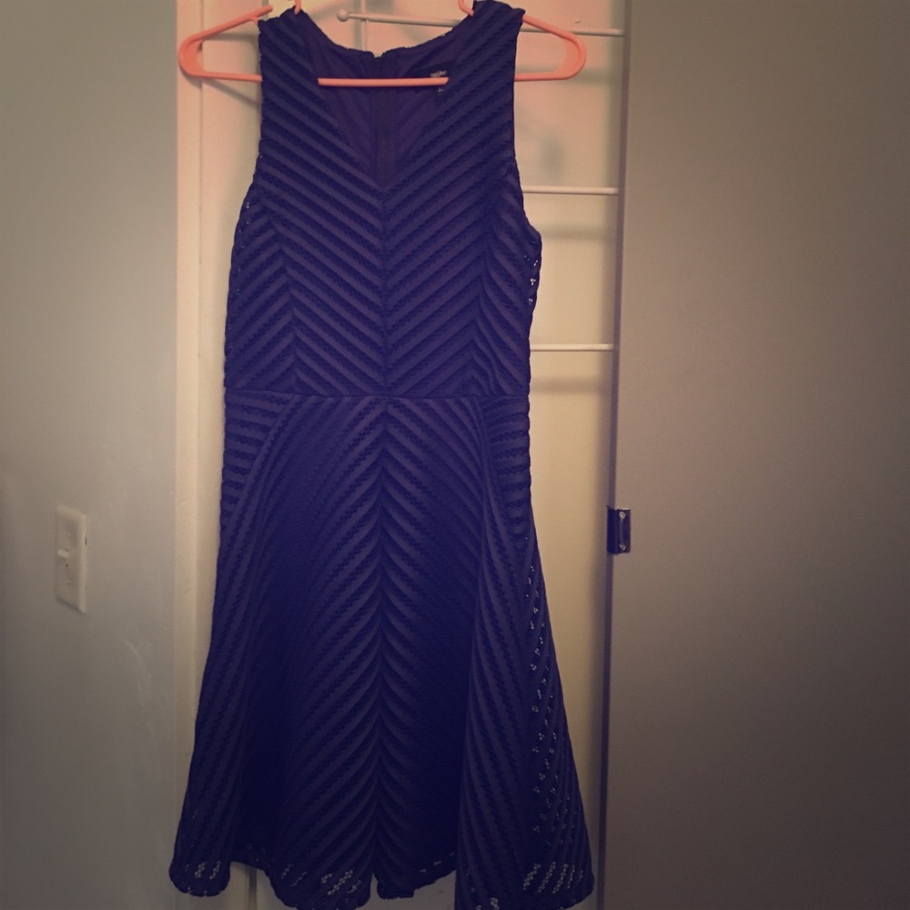 A blue dress, brand new and never worn