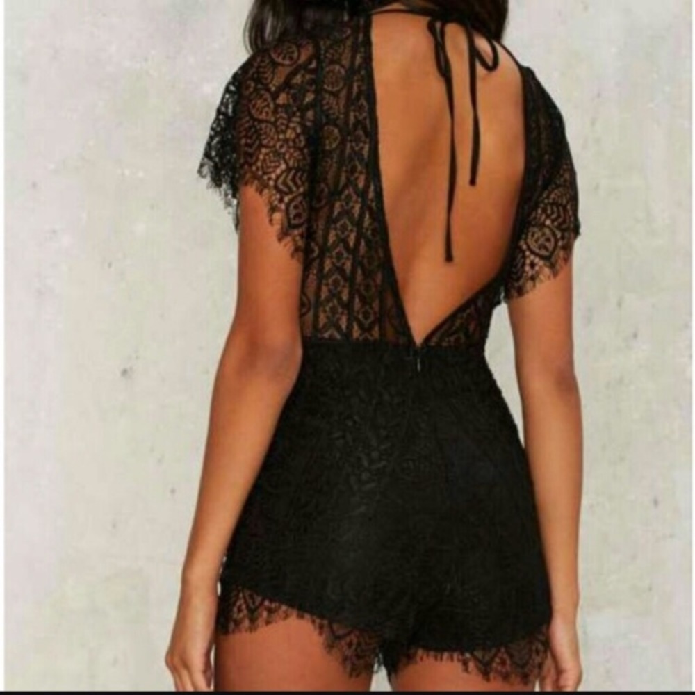 Signature 8 Zadie Lace Romper