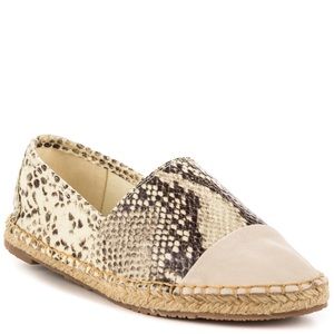 Aldo snake skin espadrilles