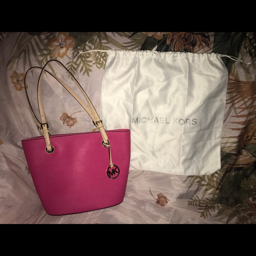 NWT Michael Kors Leather Tote