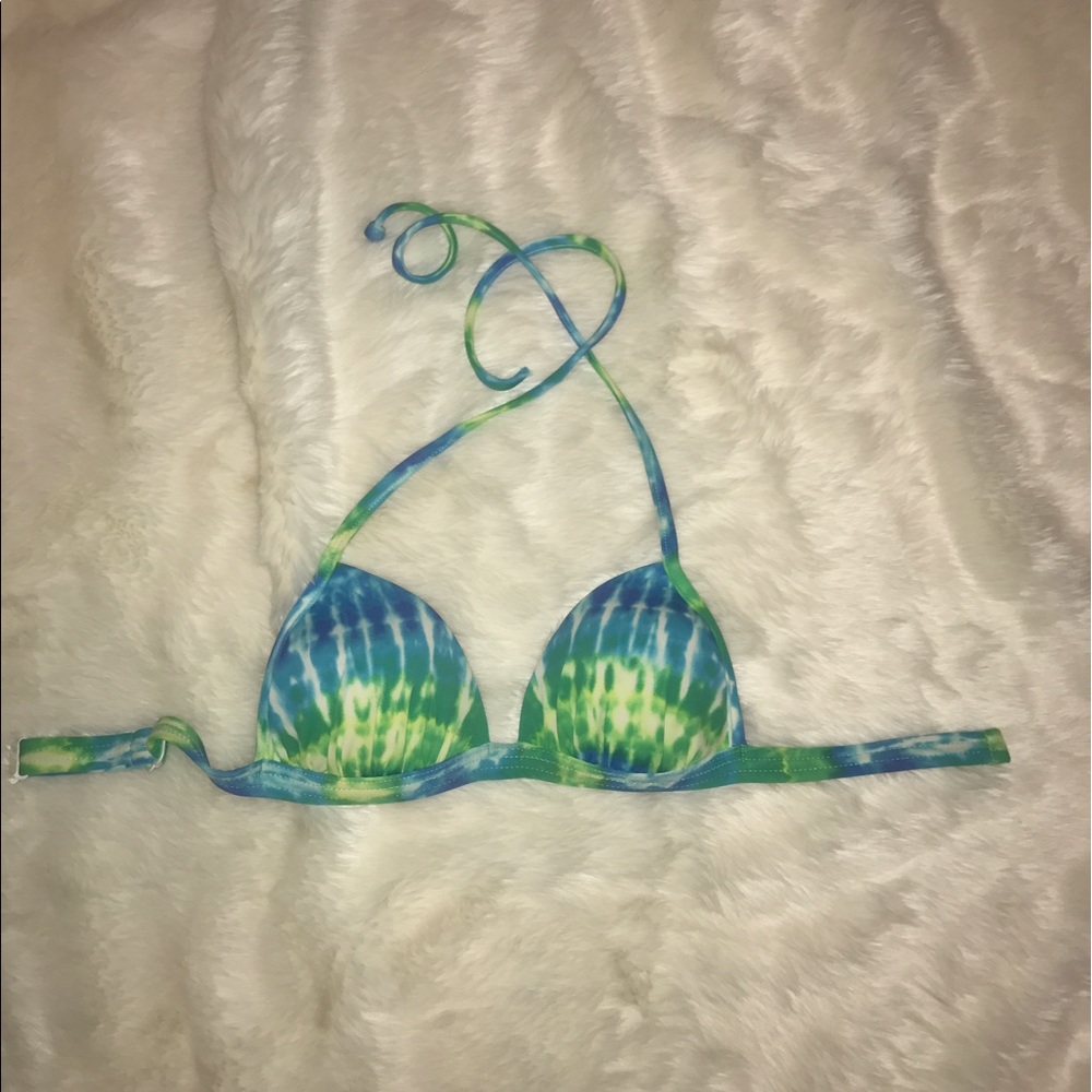 Tie dye bikini top