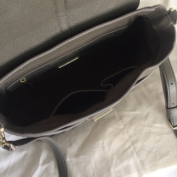 Tory Burch top Handle Satchel Bag, Grey - Picture 4 of 7