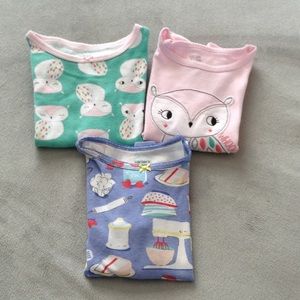 3 Carter's PJ Sets Bundle