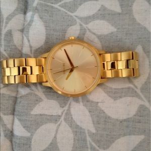 Nixon all gold watch