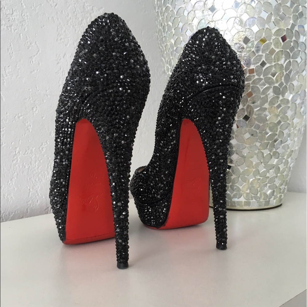 Christian Louboutin Strass heels