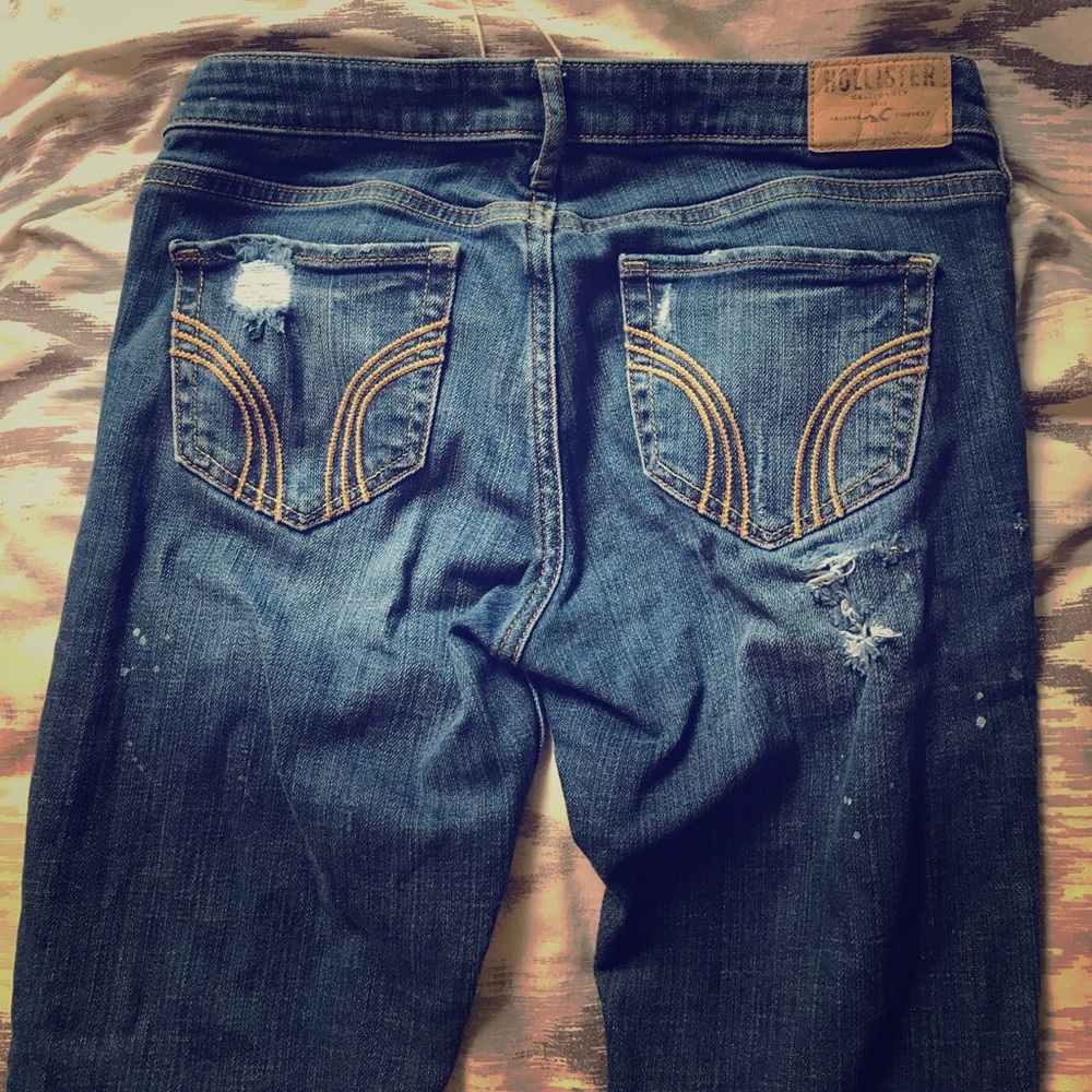 Hollister Distressed Skinny Jeans