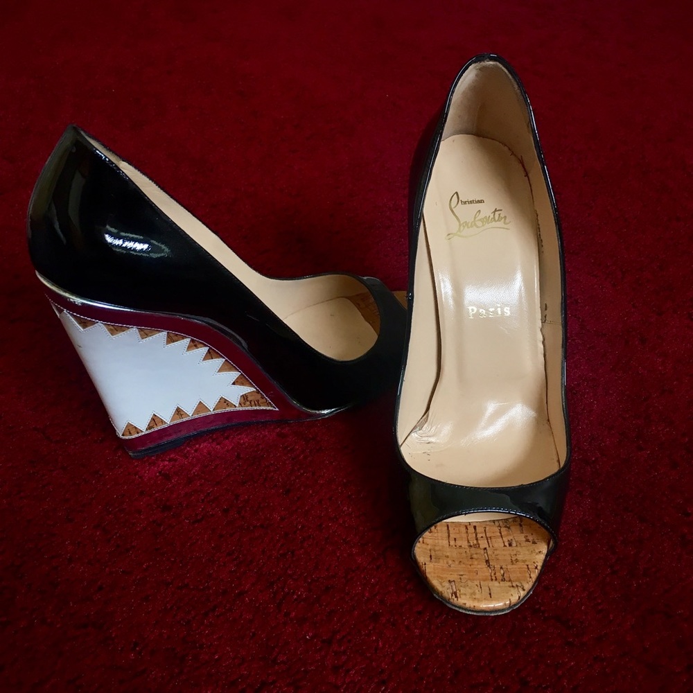 Women's Christian Louboutin Wedges