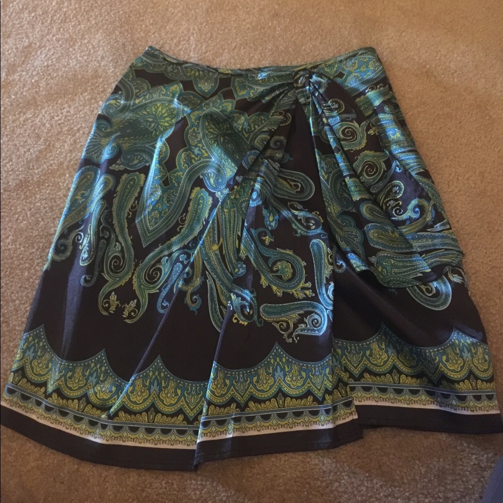 Silk skirt