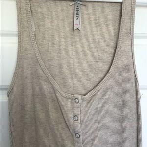Cute long tank top