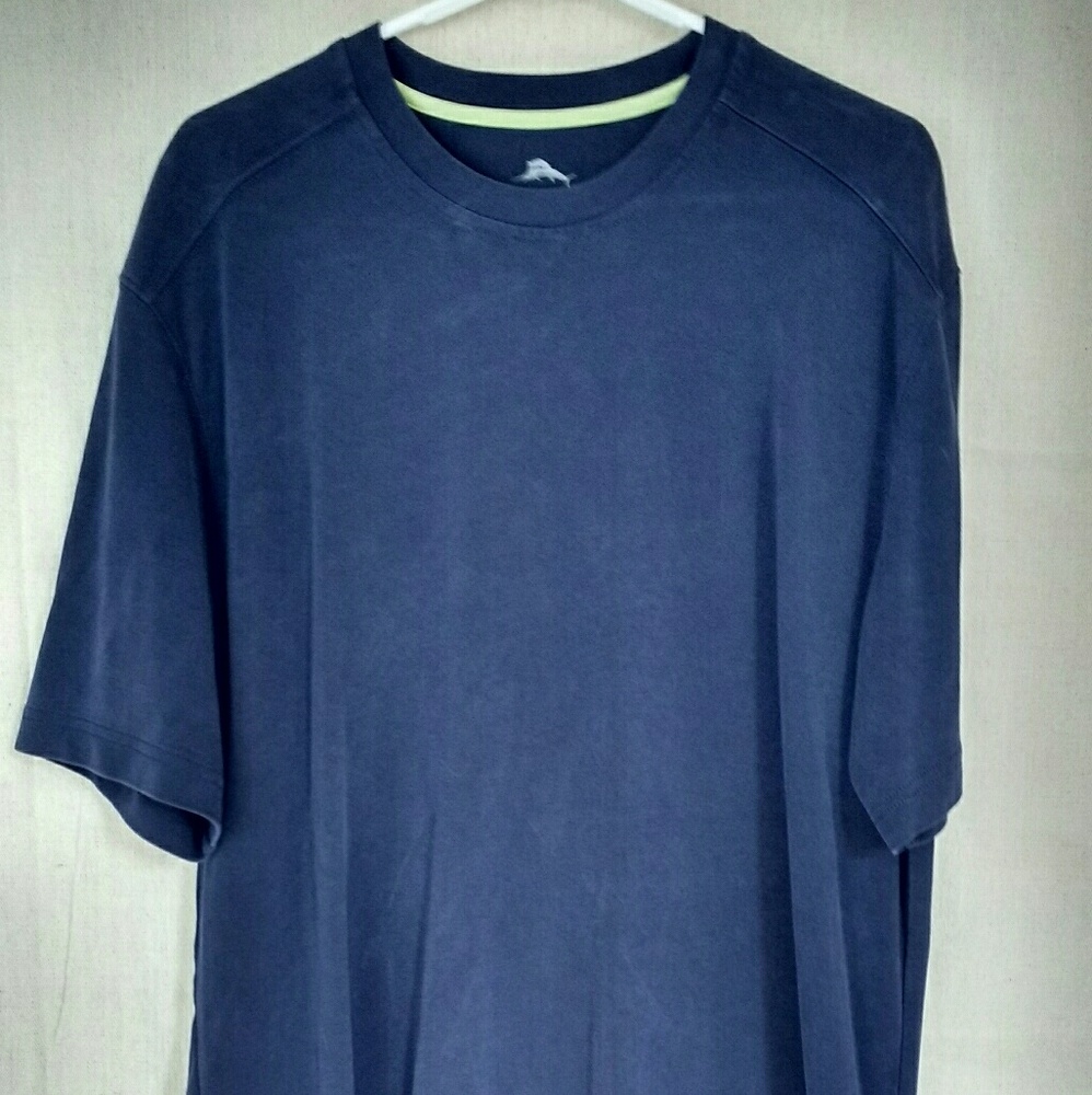 NWOT Super Soft Tommy Bahama Navy Tee