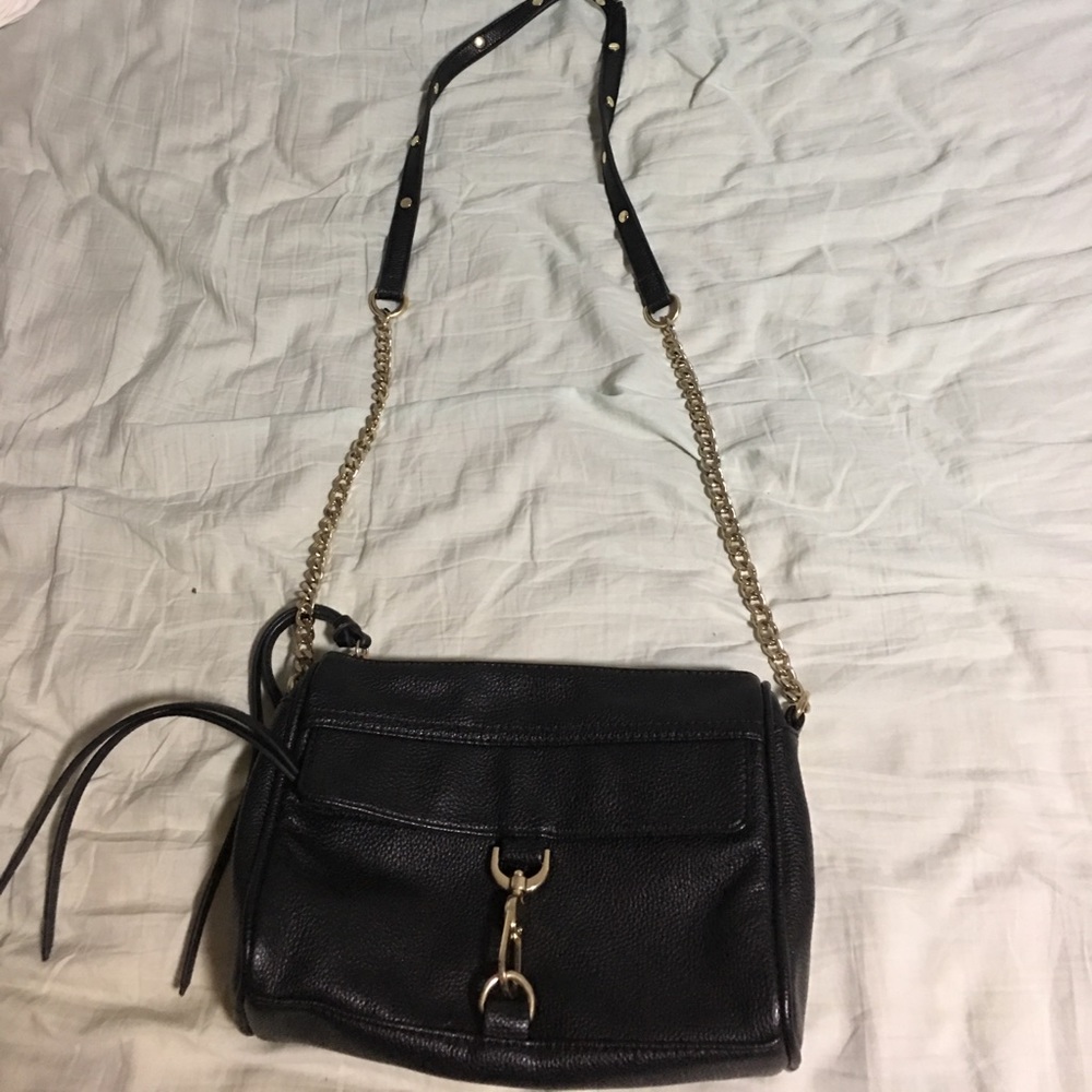 Black cross body bag