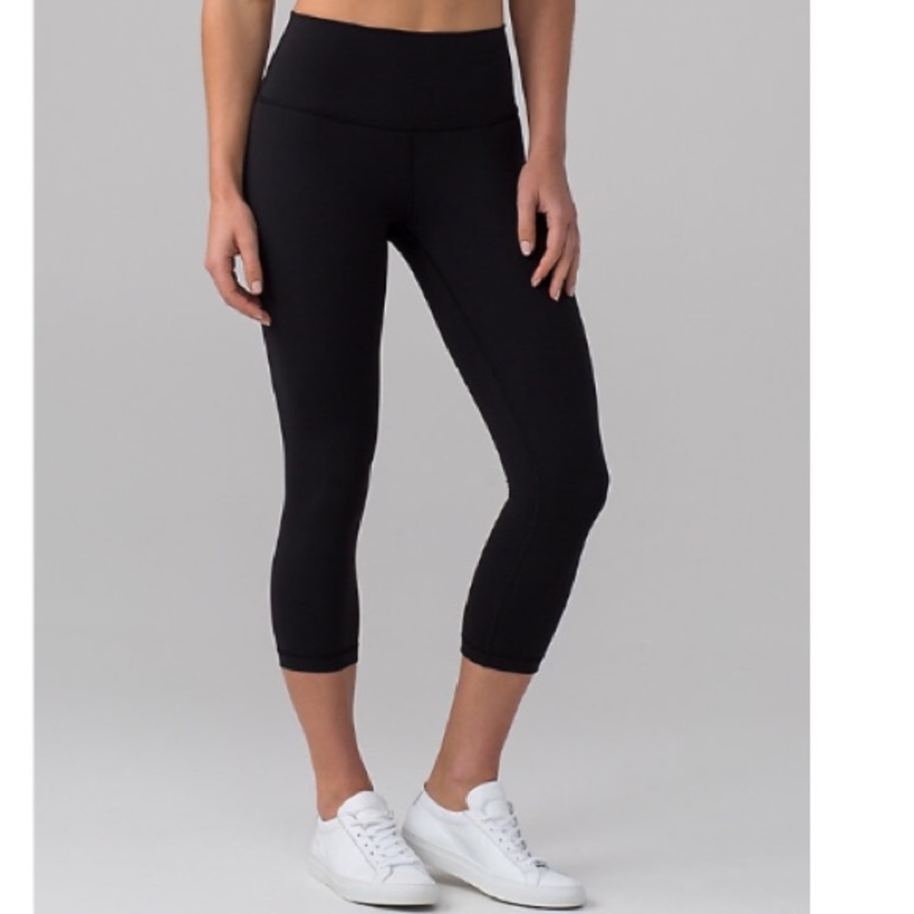 Lululemon High Rise Wunder Under Fullux Crops