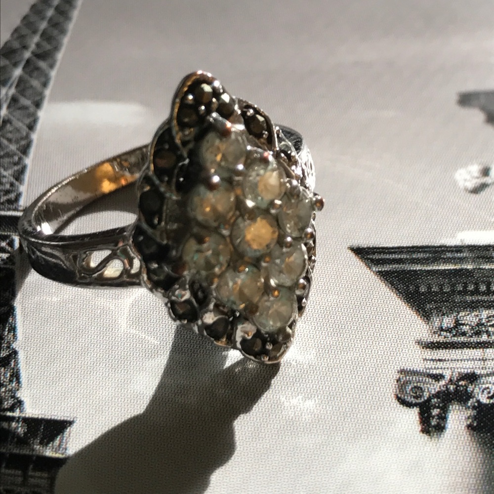 Cz cocktail ring