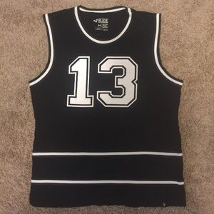 Men's black tank top NWOT