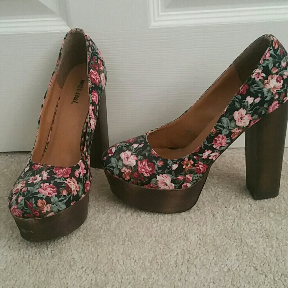 Floral Heels