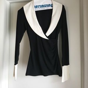 Sexy low neck top from White House Black Market!