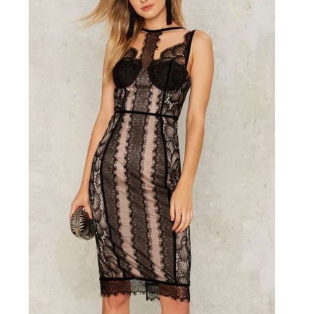 Nasty Gal Collection Dirty Love Lace Dress