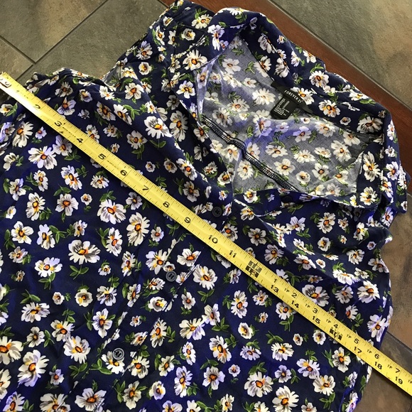 Forever 21 Mini Dress 🌻💙 Size M 😊 Cute!! - Picture 4 of 5