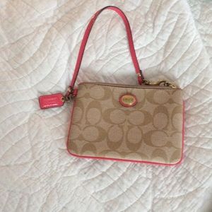Coach wristlet