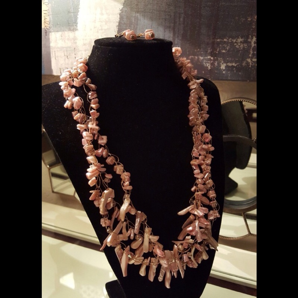 One of a kind necklace set