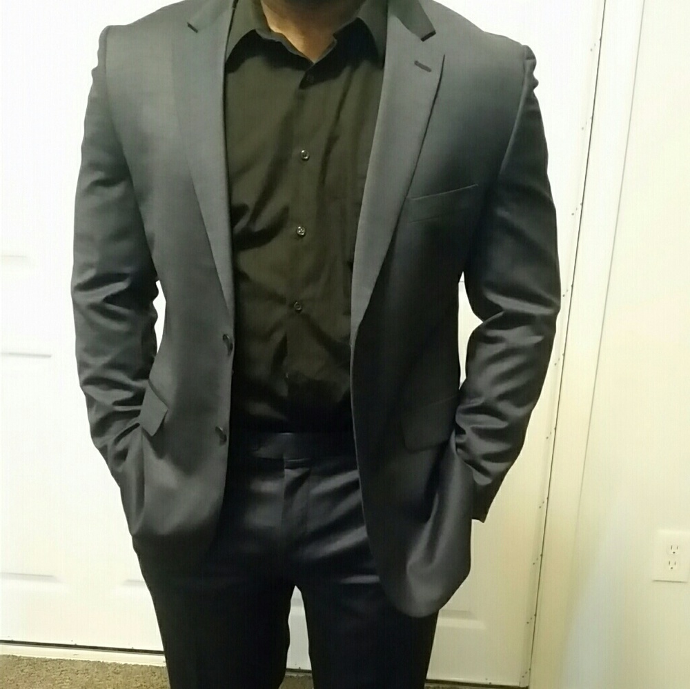 Navy Blue Suit. Never worn