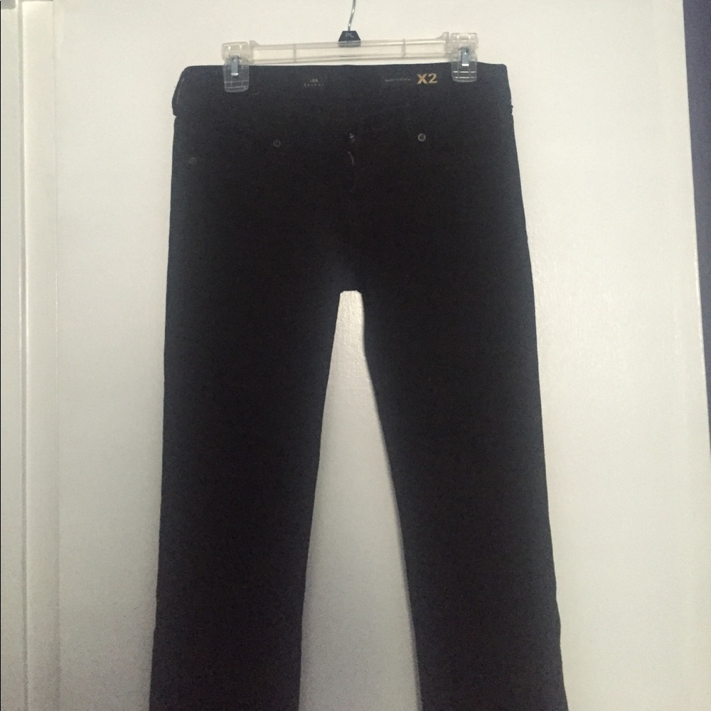 Black boot cut jeans