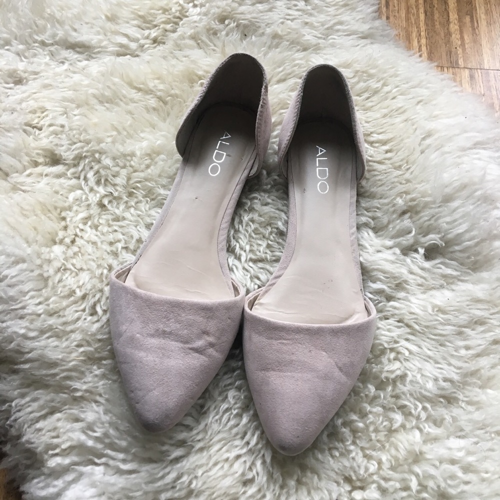 Aldo Baby Pink Flats!