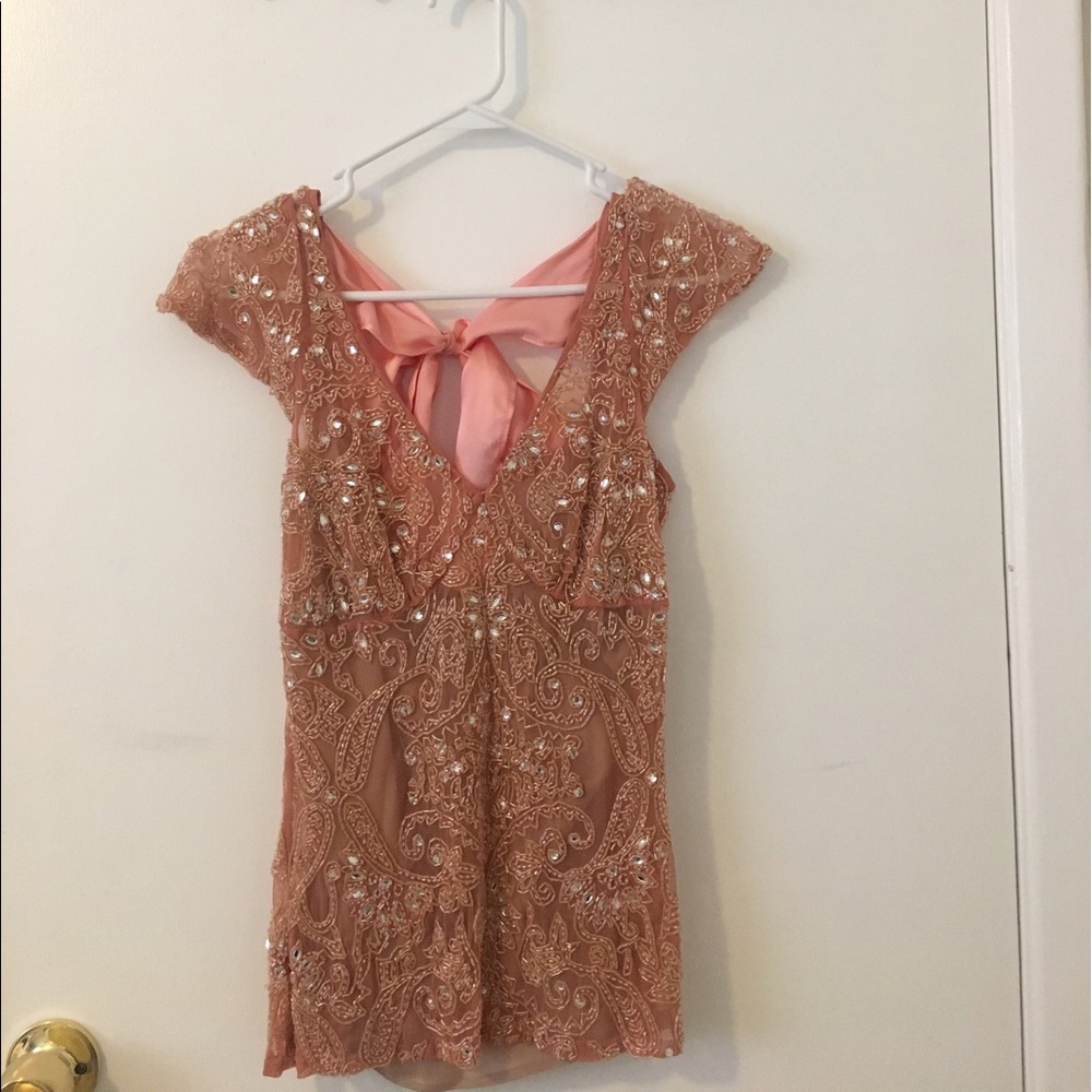 Tracy Reese cap sleeve blouse.