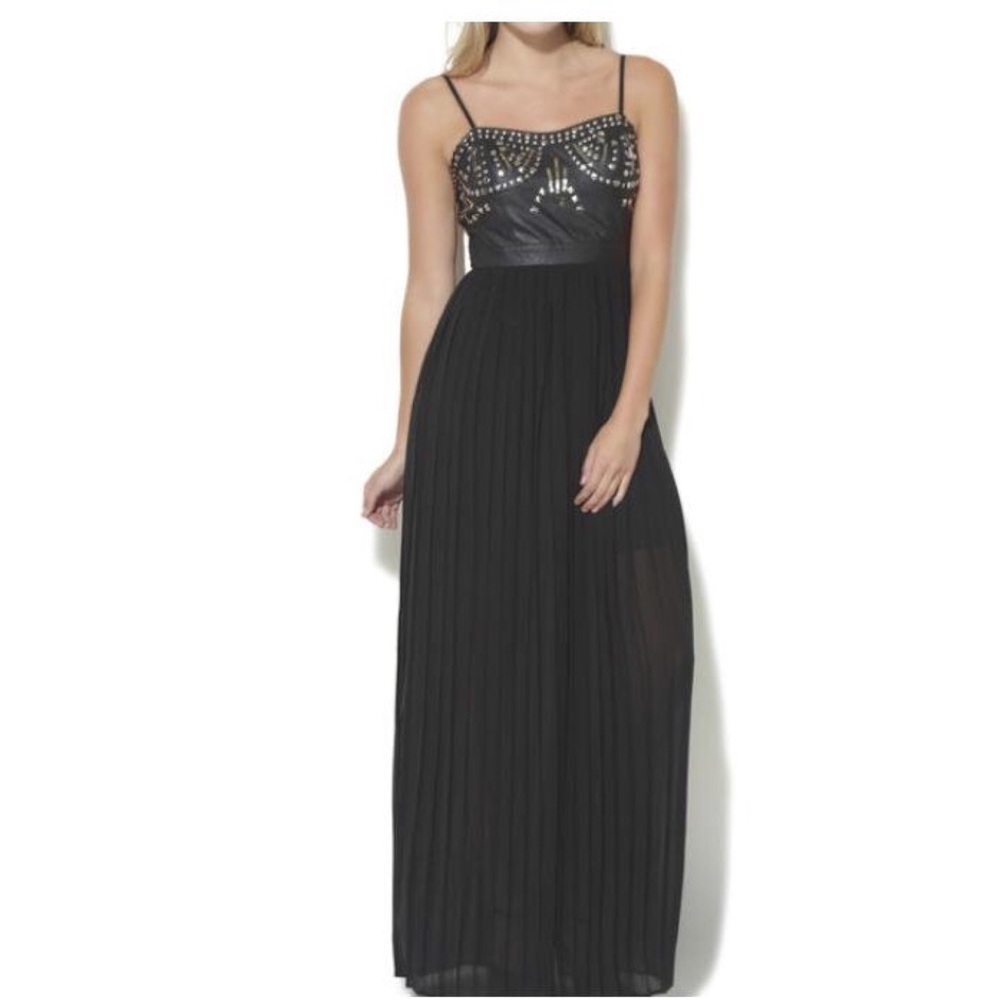 Arden B Studded Maxi Dress