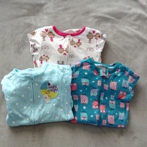 3 PJ BodySuits