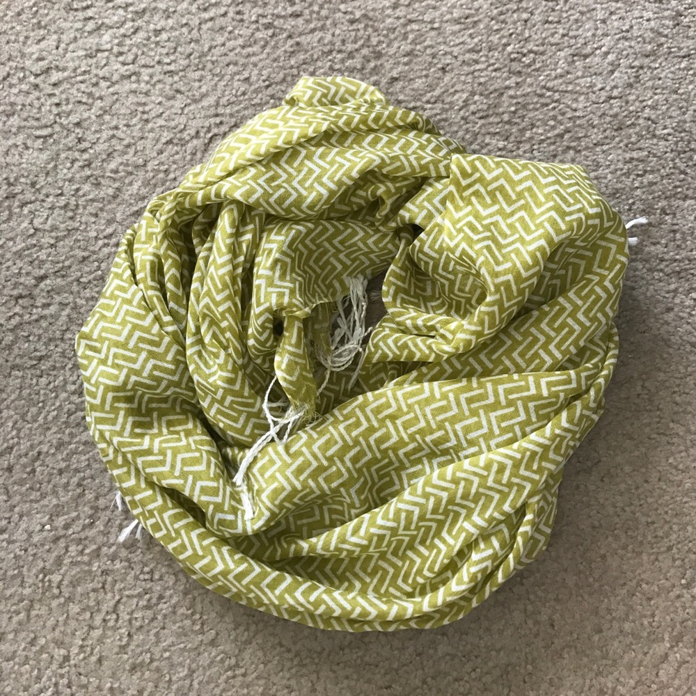 Green scarf