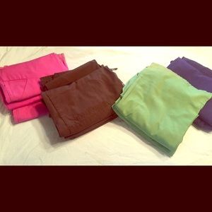 4 sets of Cherokee brand scrubs, size small