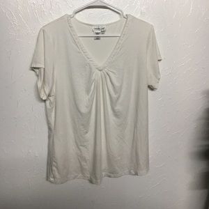 Coldwater Creek white blouse