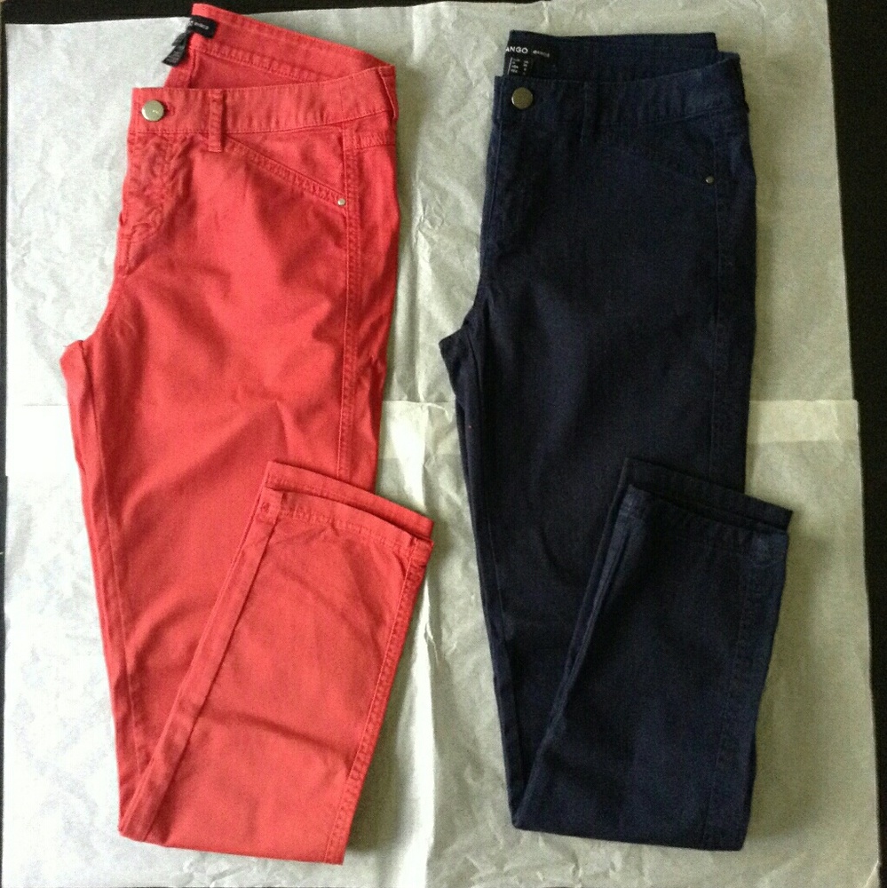 👋 Closing today!!Mango Basic Pants (navy)