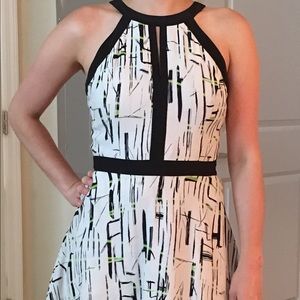 Parker silky cocktail dress