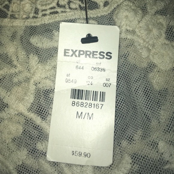 Lace tank top by Express - Picture 3 of 4