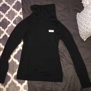 VS PINK B&W Ultimate Cowl Neck Pullover