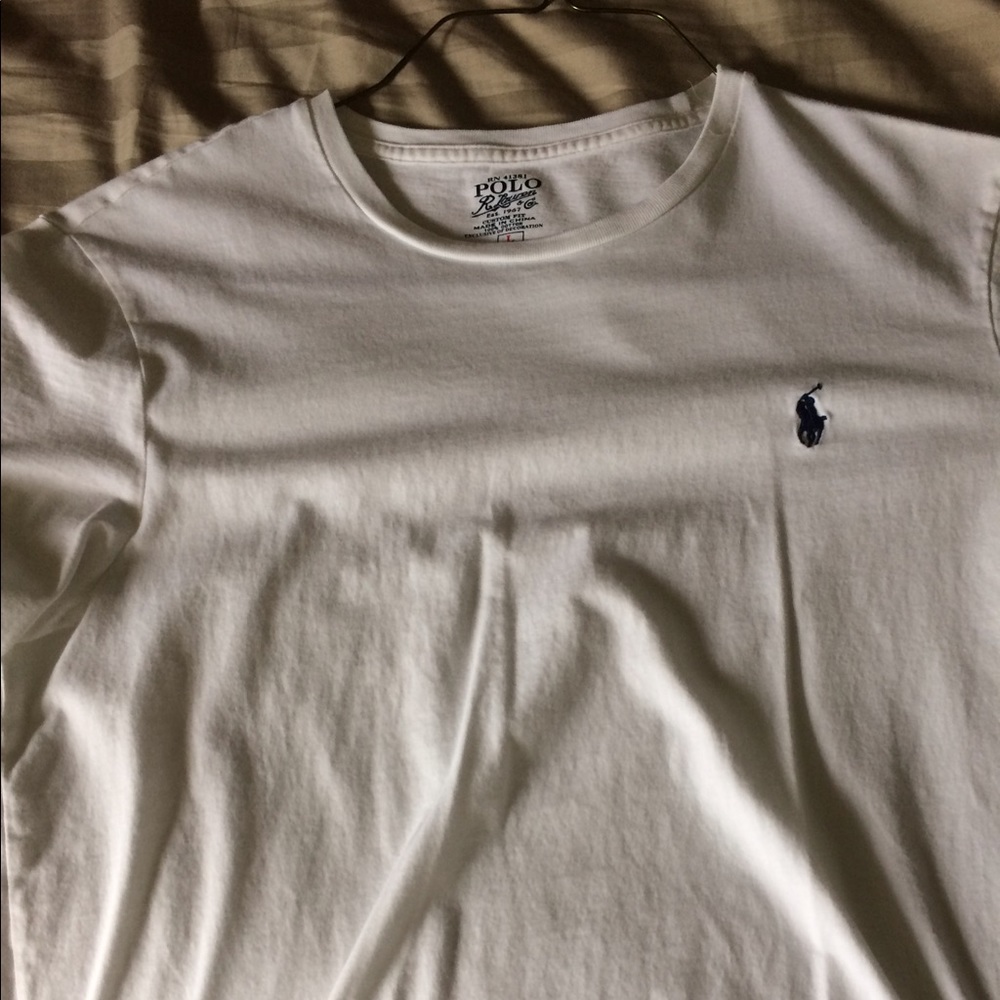 Polo Ralph Lauren white t shirt