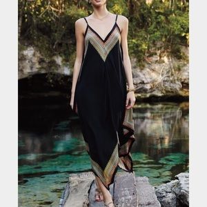Scarf print dress by Vanessa Virginia