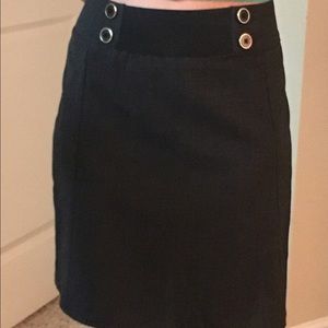 Mid length high waist dress skirt