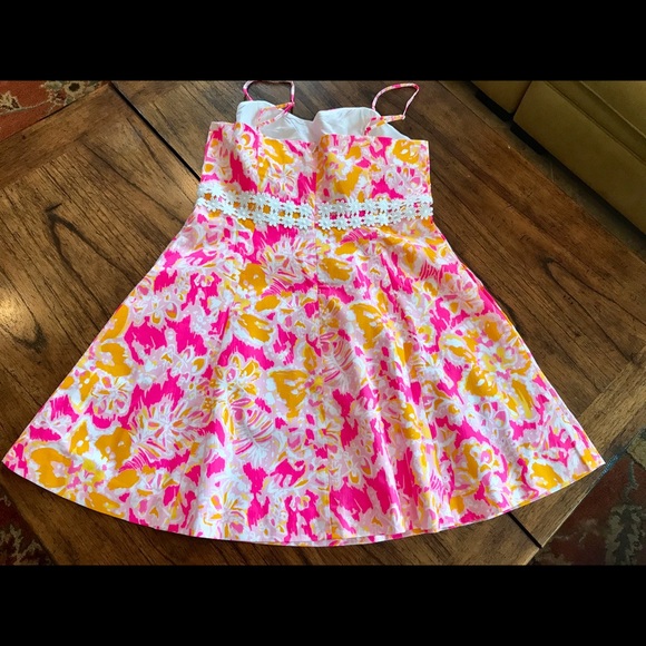 NWT Lilly Pulitzer Lenore Dress Size 10 - Picture 2 of 4