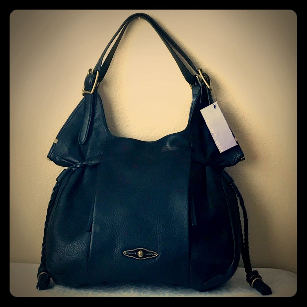 Beautiful NWT Elliott Lucca "Sintra" Leather Tote