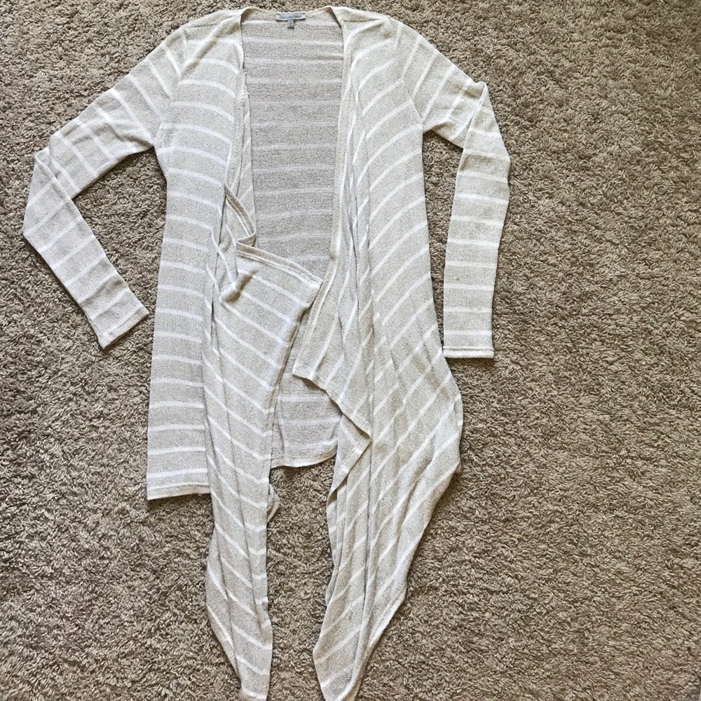 Cream and white Cardigan