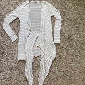 Cream and white Cardigan