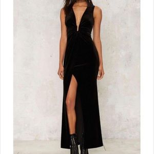 Nasty Gal Just Watch Me Slit Dress
