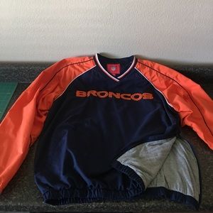 Denver Broncos lined golf jacket