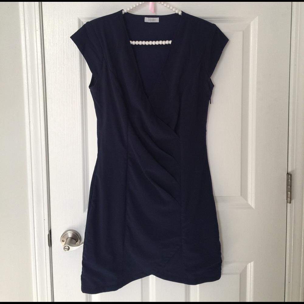 TOBI Navy dress size small