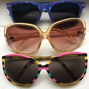 Set of 3 sunglasses